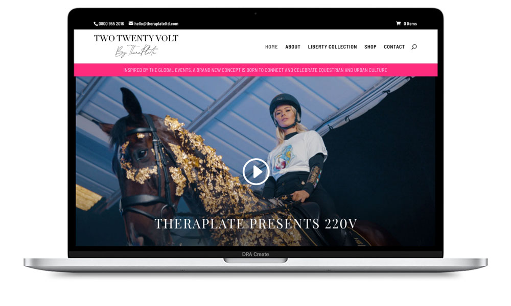 220 Volt by TheraPlate Web Design